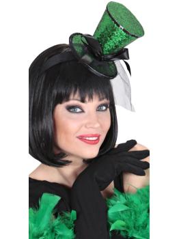 Mini Diadema Sombrero Verde de San Patrick`s