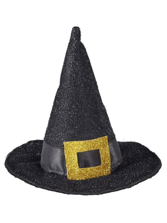 Mini Sombrero Bruja con Hebilla