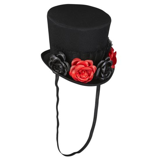 Mini sombrero  Tul y 4 Rosas Mini sombrero  Tul y 4 Rosas