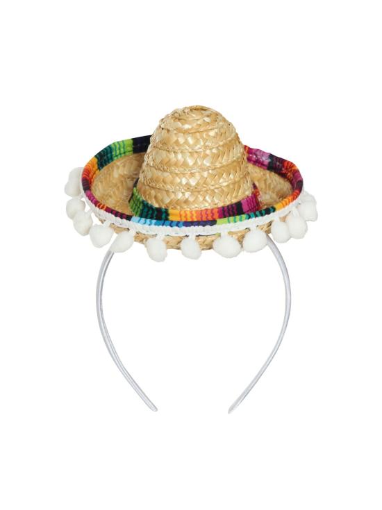 Mini sombrero de mexicano para mujer