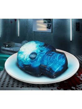 Molde Gelatina 22 x 16 cms Calavera