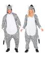 Mono Cebra Unisex de Felpa para Adulto