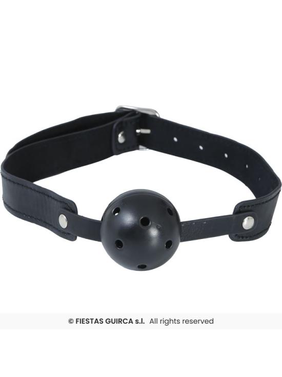 Mordaza Bola Erótica para Adultos – Negro (Unisex)
