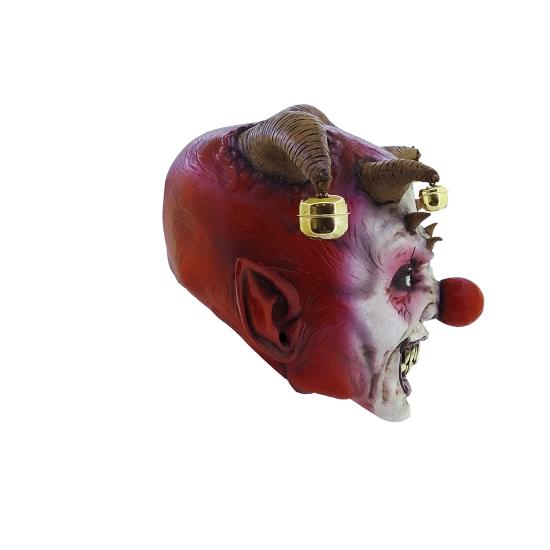 Máscara  arlequín diabólico para adulto