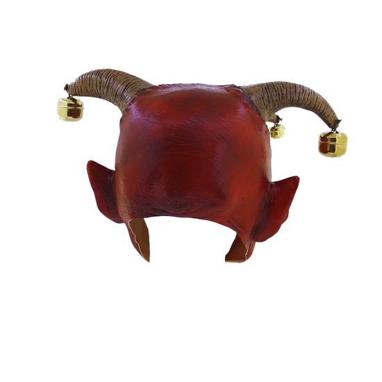 Máscara  arlequín diabólico para adulto