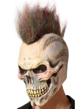 Máscara  Calavera Terror con pelo