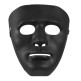 Mascara para disfraces Anonymous Negra.