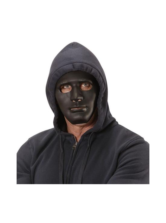 Mascara para disfraces Anonymous Negra.