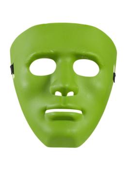 Mascara para disfraces Anonymous Verde