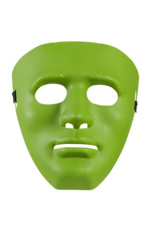 Mascara para disfraces Anonymous Verde