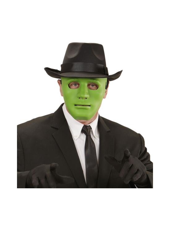 Mascara para disfraces Anonymous Verde