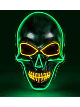 Máscara LED calavera color