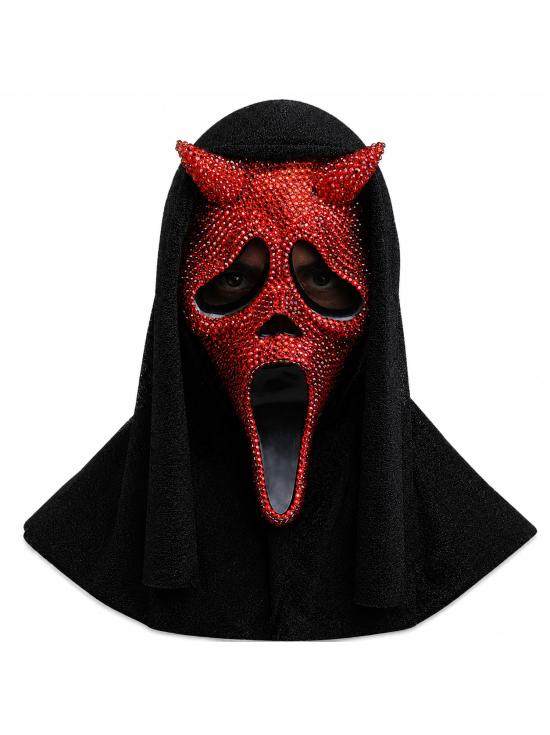 Máscara brillante con cara de diablo Ghost Face