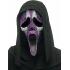 Máscara Brillante de Bufón Ghost Face – Terror con Estilo y Brillo