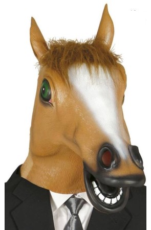 Máscara Caballo Establo adulto