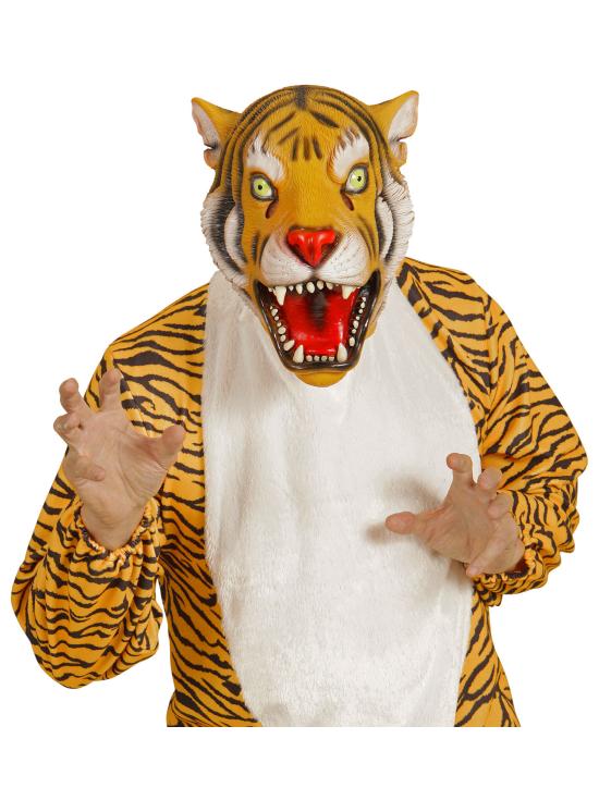 Máscara Latex de Tigre adultos