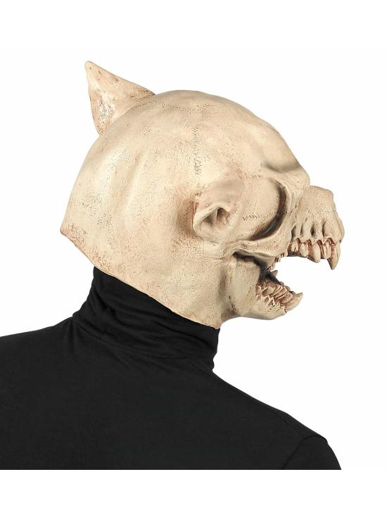 Máscara Cabeza de Perro Esqueleto adulto