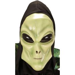 Máscara capucha Alien adulto