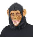 Máscara Chimpancé de Látex con Pelo – Widmann | Disfraz Adulto