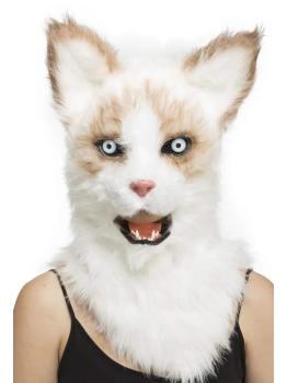 Máscara con Mandíbula Móvil de Animal Gato adultos