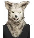Máscara con Mandíbula Móvil de Animal Lobo adulto
