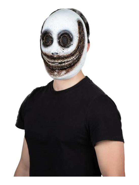 Máscara Creepy Happy Ghoulish de Sonrisa Terrorífica para Halloween