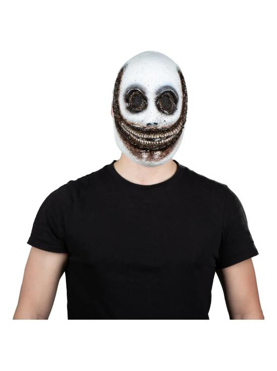 Máscara Creepy Happy Ghoulish de Sonrisa Terrorífica para Halloween