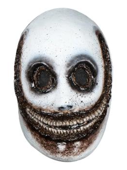 Máscara Creepy Happy Ghoulish de Sonrisa Terrorífica para Halloween