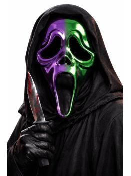 Máscara cromada ombré Ghost Face