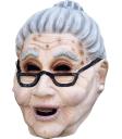 Máscara de Abuela Anciana de Látex Ghoulish Talla Única