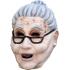Máscara de Abuela Anciana de Látex Ghoulish Talla Única