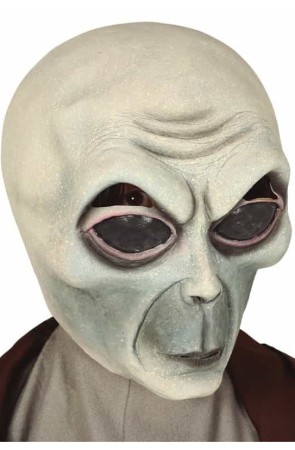 Máscara de Alienígena Latex Económica