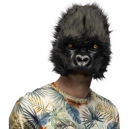 Máscara de animales de peluche para adultos, media máscara realista para carnaval, fiestas temáticas o un evento de cosplay de animales
