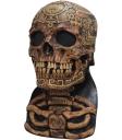 Máscara de Calavera Azteca para Adulto de Látex | Ghoulish Productions  Copiar