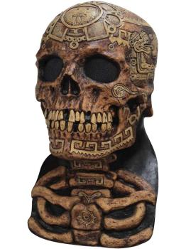 Máscara de Calavera Azteca para Adulto de Látex | Ghoulish Productions  Copiar