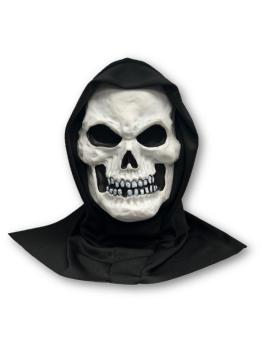 Máscara de calavera GID con capucha