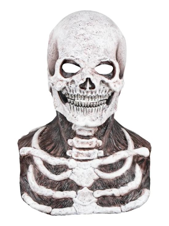 Máscara de Calavera Realista Mr. Bones Ghoulish para Halloween