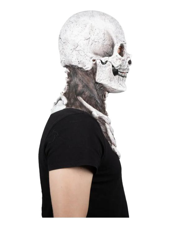 Máscara de Calavera Realista Mr. Bones Ghoulish para Halloween