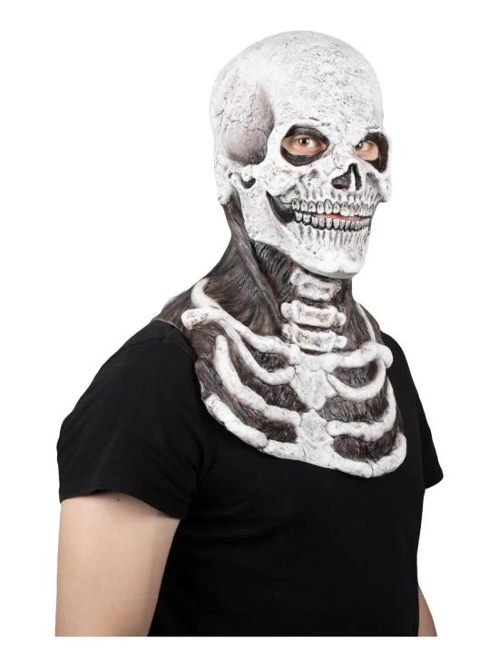 Máscara de Calavera Realista Mr. Bones Ghoulish para Halloween