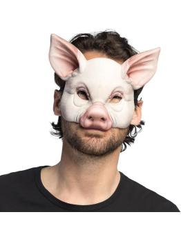 Máscara de Cerdo Realista para Disfraz | Animal EVA Carnaval Halloween