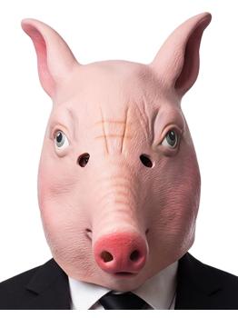 Máscara de Cerdo Rosa