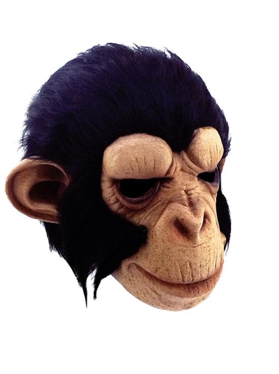 Máscara de Chimpancé George de Látex Realista – Ghoulish Productions