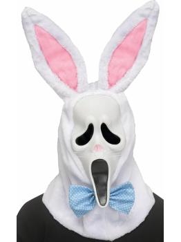 Máscara de Conejito de Pascua Ghost Face – El Terror Más Divertido adultos