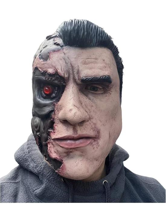 Máscara de cyborg para adulto