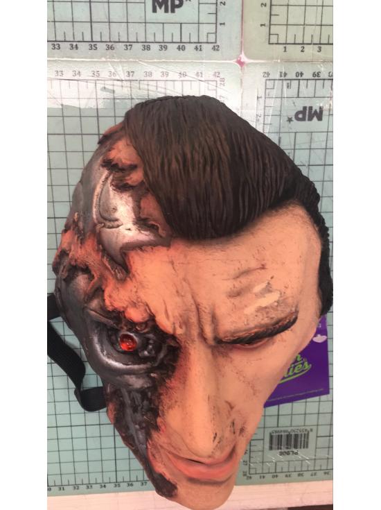 Máscara de cyborg para adulto