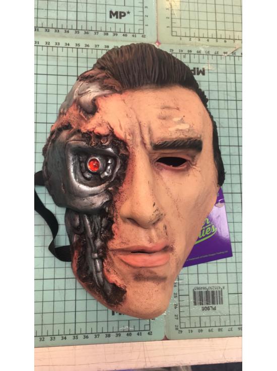 Máscara de cyborg para adulto