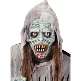 Máscara de demonio zombie