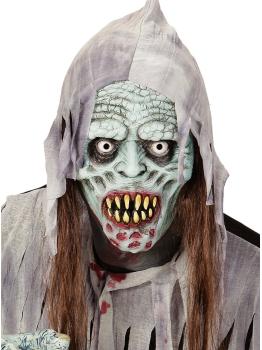Máscara de demonio zombie
