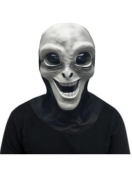 Máscara de extraterrestre sonriente adultos