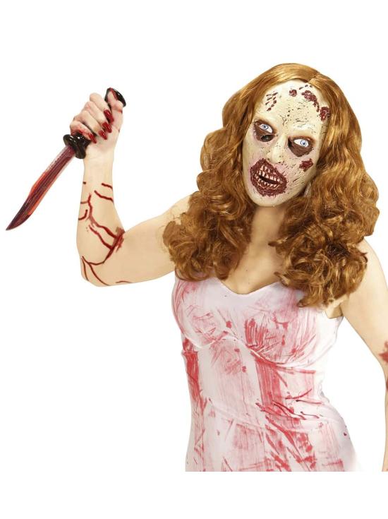Máscara de Mujer Zombie adulta